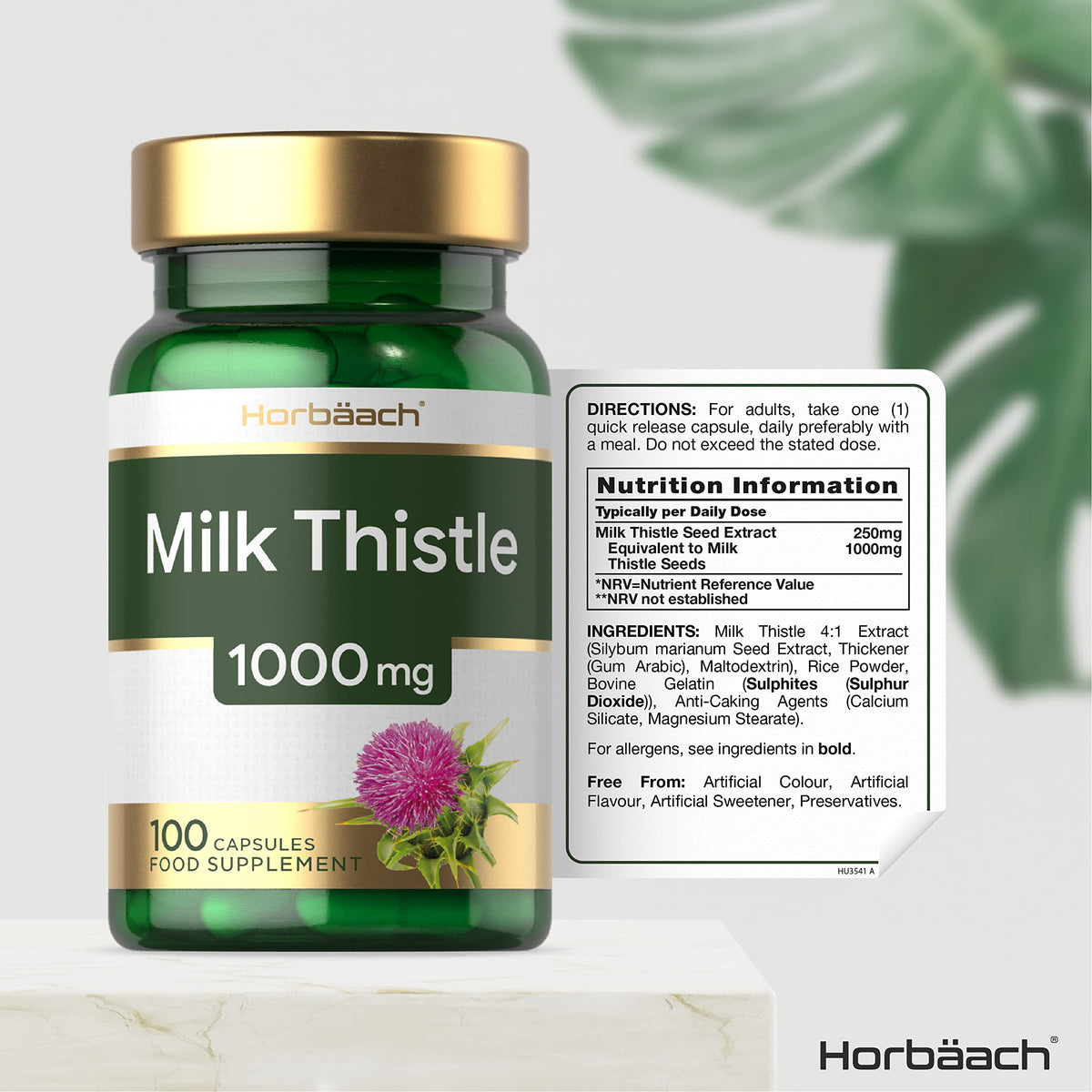 NT MILK THISTLE CP 1000MG 100 RRL