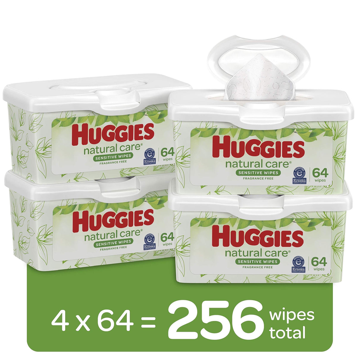 HUGGIES NATURAL CARE PA 184 RFL
