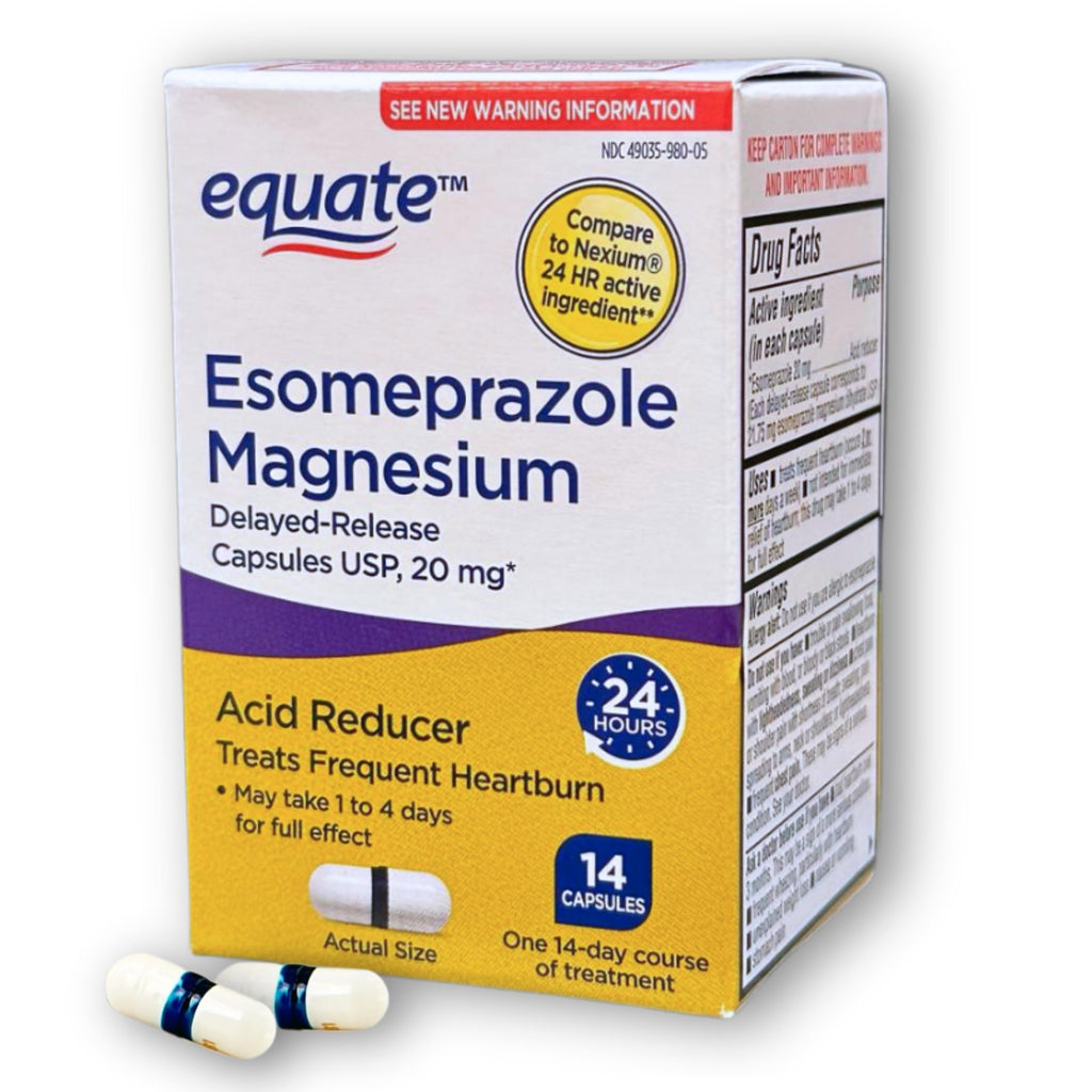 GNP ESOMEPRAZOLE MAG 20 MG DR CAP 14CT