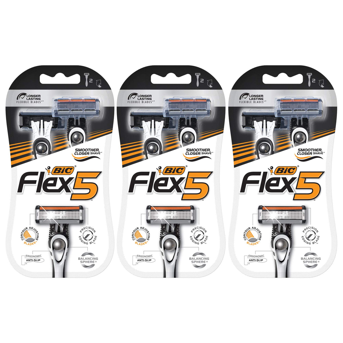 BIC FLEX5 RAZOR 2