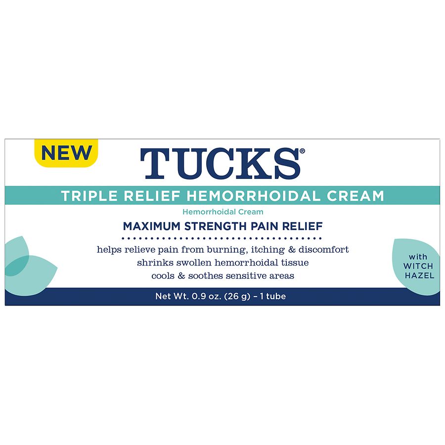 TUCKS TRIPLE RELIEF CRM 0.9OZ