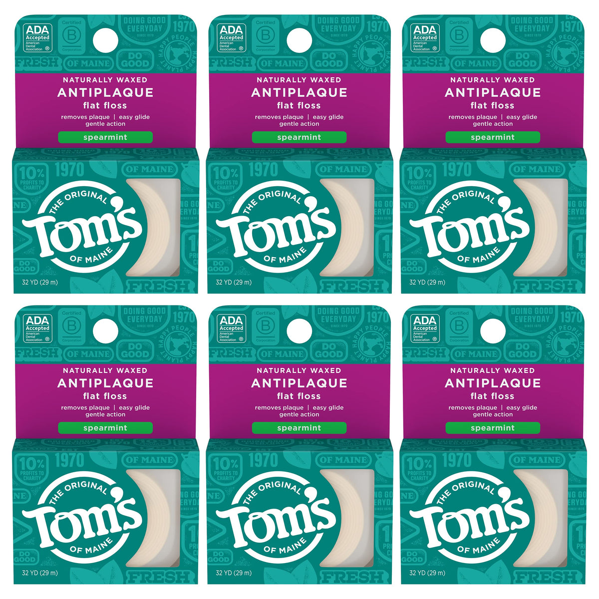 TOMS FLOSS A/PLQ 32Y SMNT