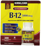 GNP B-12 QUICK DISSOLVE 5000 MCG TAB 60