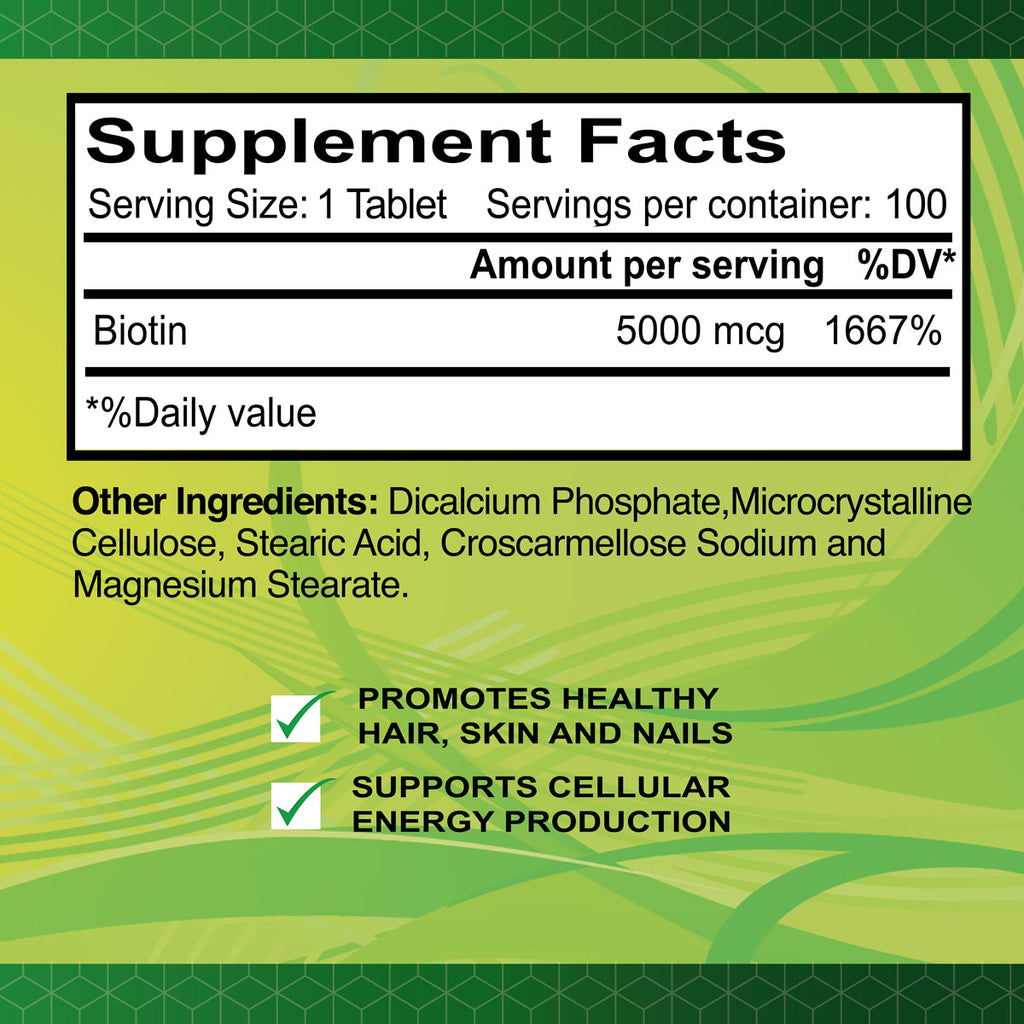GNP BIOTIN 5000 MCG CAP 60