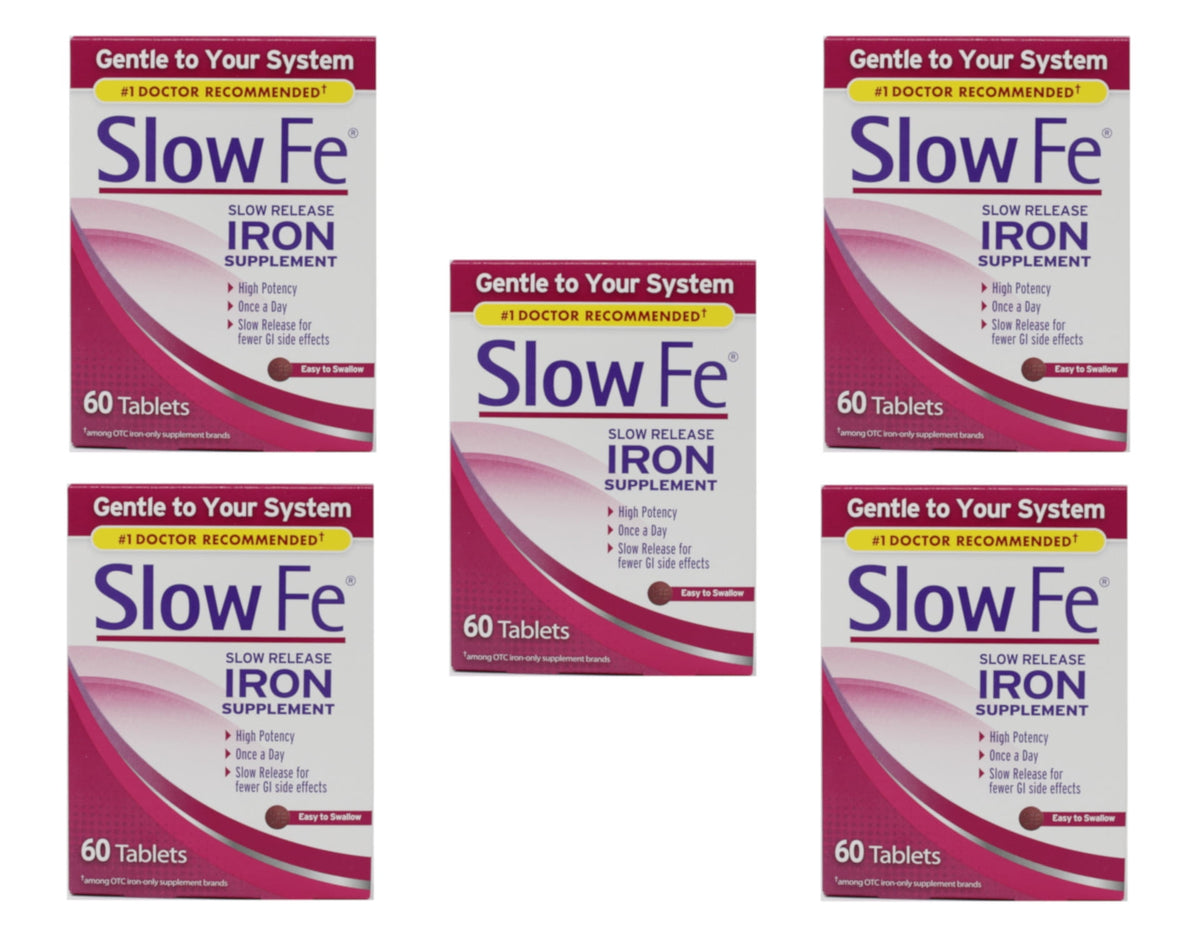 SLOW RELEASE IRON TB 45MG 60
