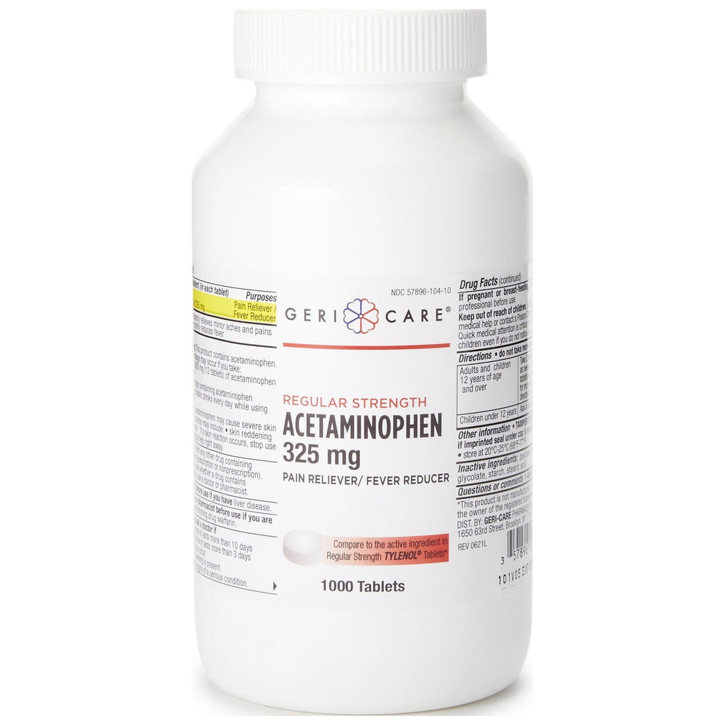 ACETAMINOPHEN TB 325MG 100