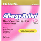 GNP DIPHEDRYL 25 MG MINITAB 24CT