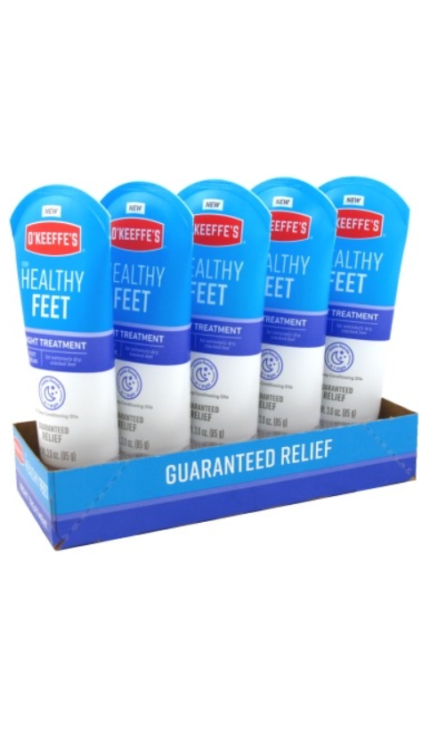 OKEEFFES HEALTHY FEET CR 3OZ TUBE
