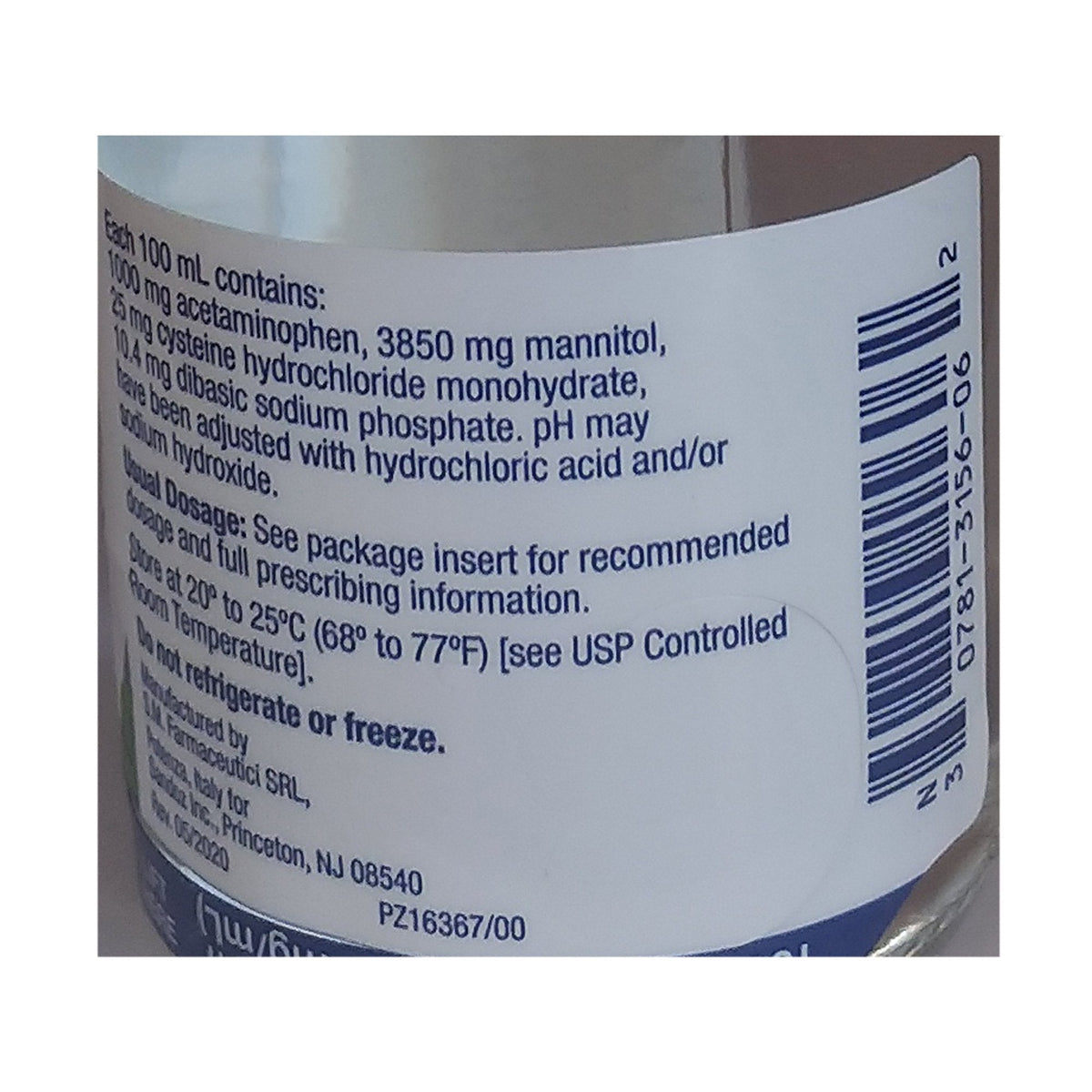 ACETAMINOPHEN 1000MG-30ML CHRY LIQ 237ML