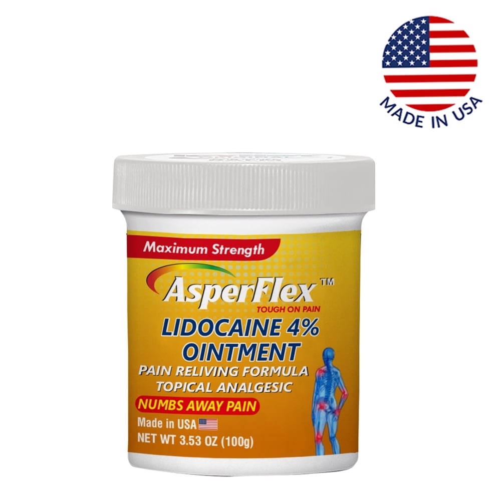 ASPERFLEX LIDOCAINE-MENTHOL 4%-1% PAT 5