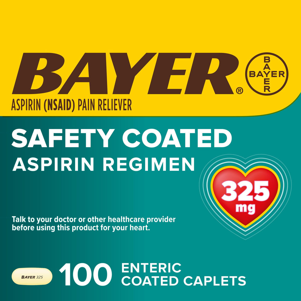 BAYER ASPIRIN TB 325MG 100 EZCP