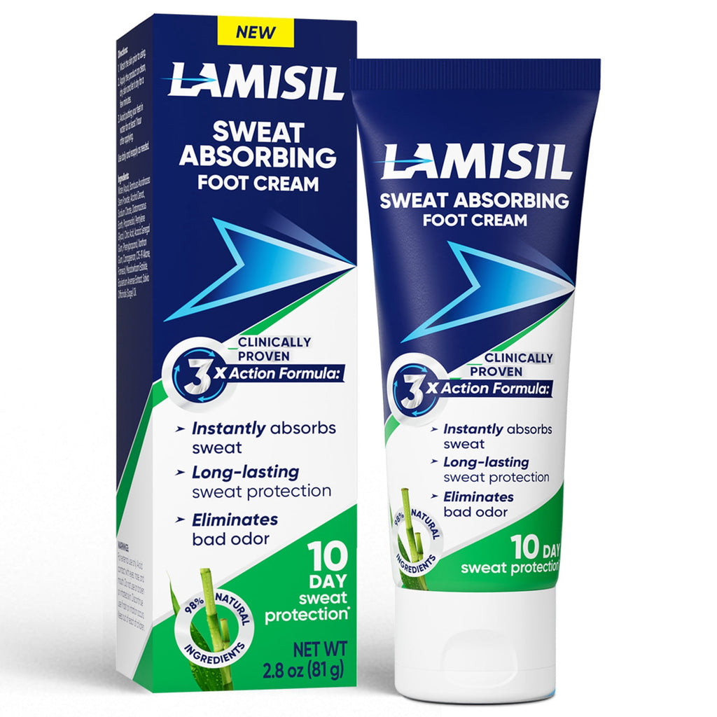 LAMISIL SWEAT ABSORBING FOOT CRM 2.8OZ
