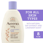 AVEENO BABY C/C LQ 8OZ BATH