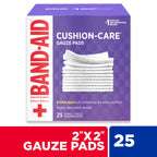 B/A GAUZE PADS DS 25 2X2N SMALL