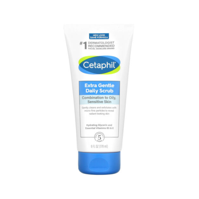 Cetaphil Daily Scrub Extra Gentle 6oz Normal To Oily