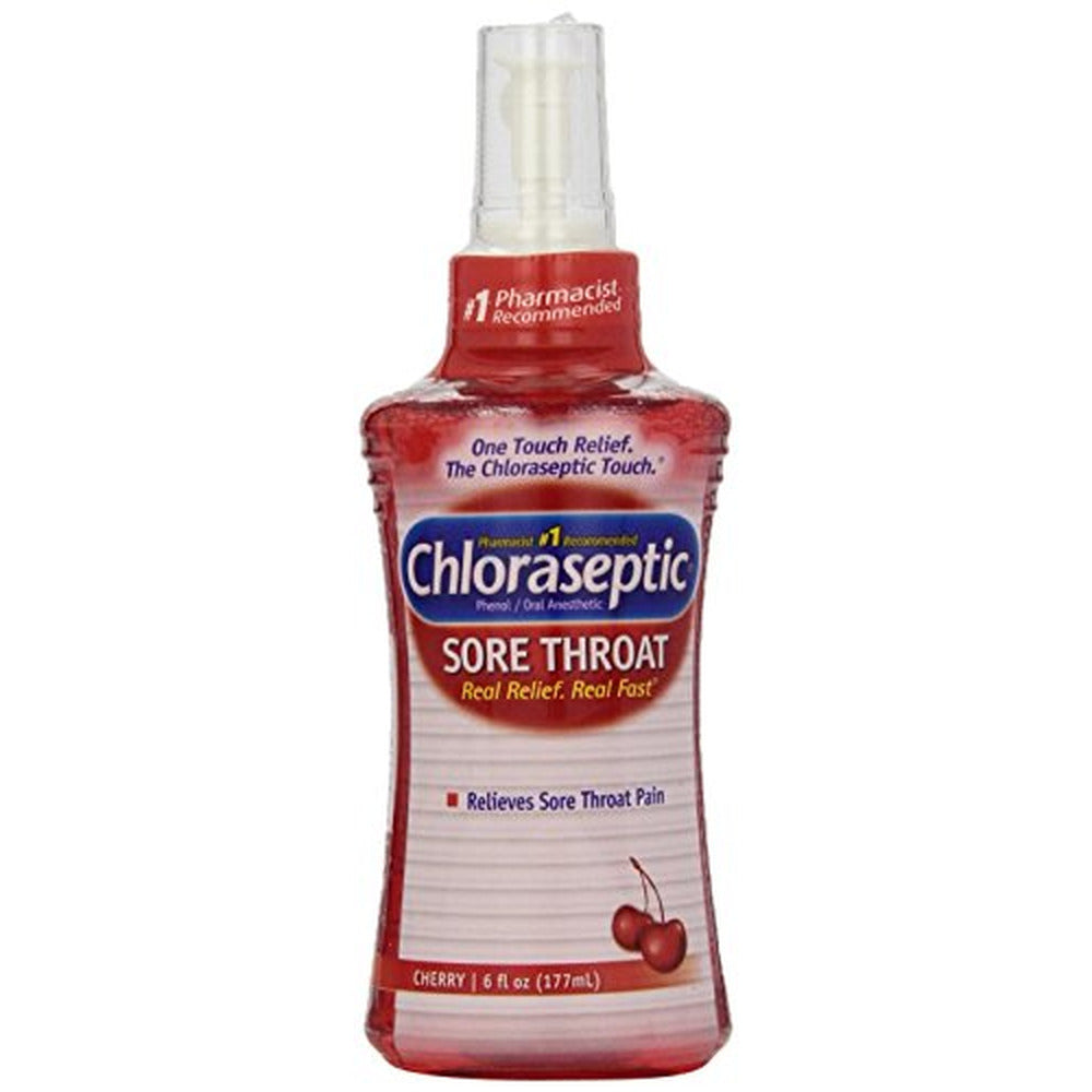 GNP SORE THROAT SPRAY 1.4% CHRY 6OZ