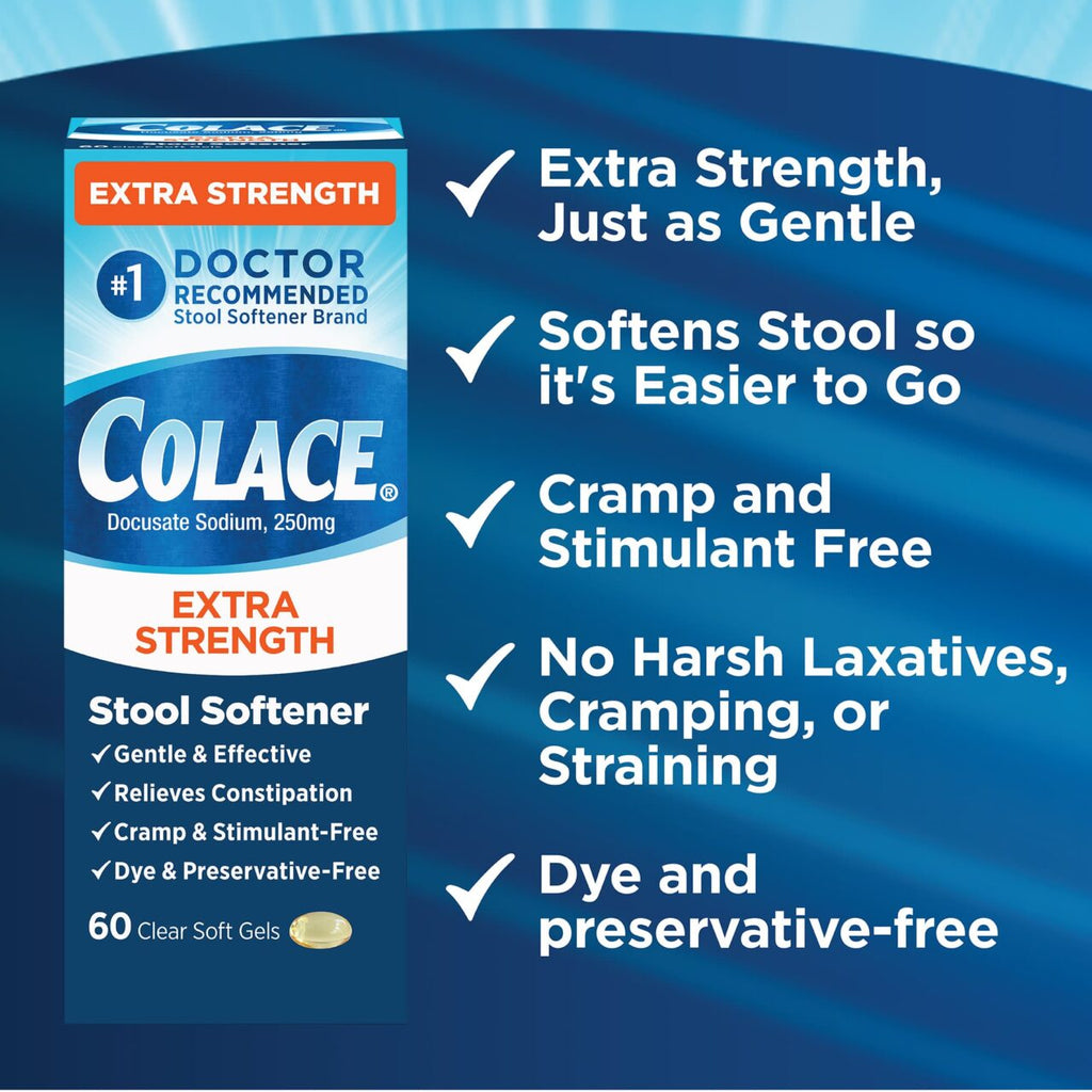 COLACE TB 8.6-50MG 60 2N1