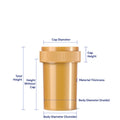CAUTION SNP CAP RC NCR 20DR 100