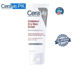 CeraVe Diabetics Dry Skin Relief Moisturizing Cream, 8 oz