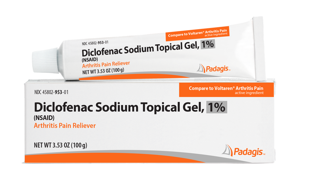 DICLOFENAC SOD GL 1% 100GM TOP