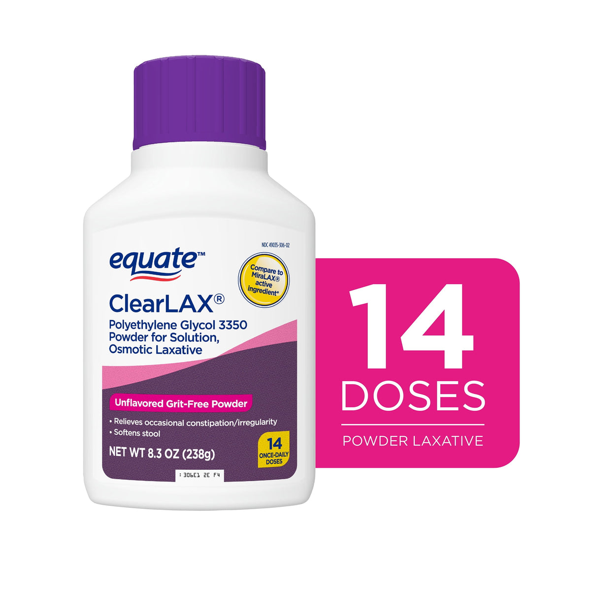 GNP CLEAR LAX PWD 238GM