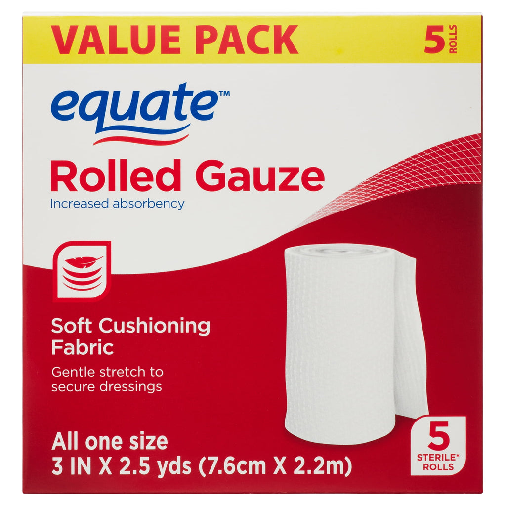 GNP GAUZE ROLL 3INX2.5YD 5CT