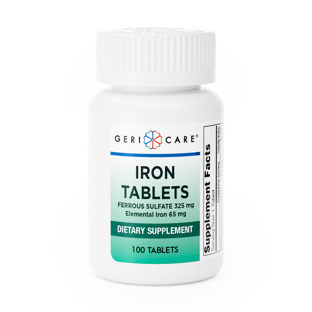 FERROUS SULFATE 325MG TAB 100CT GERI-CR