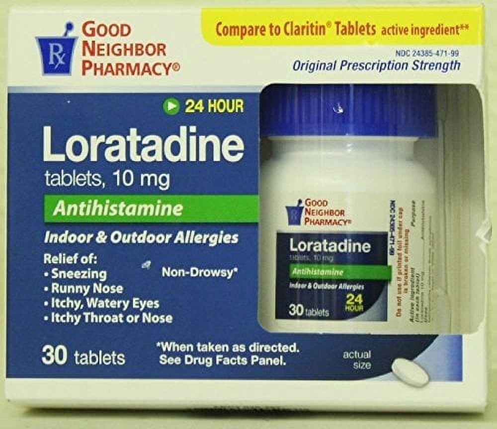 LORATADINE TB 10MG 300 24H ND