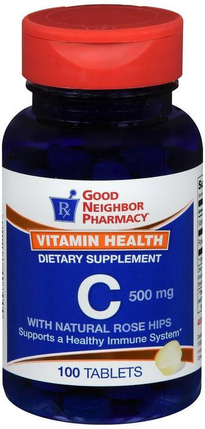 GNP VIT C 500 MG RH TAB 100