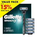 GILL MACH3 RAZOR 3DSP SMTH SHV