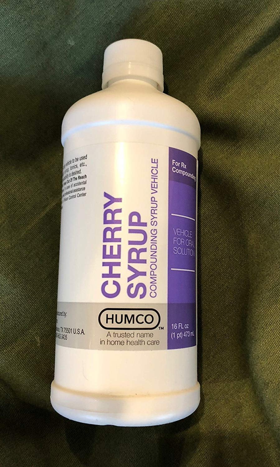 COMPOUNDING D/F CHRY SYR 16OZ HUMCO