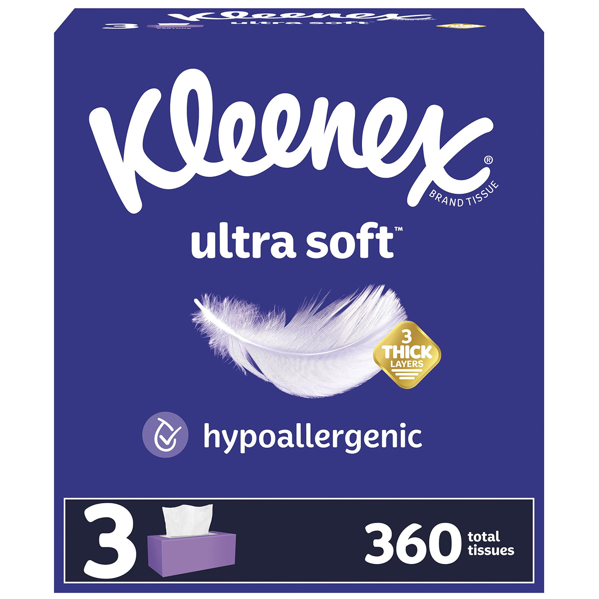 KLEENEX FCL/TIS 24X160 FLAT