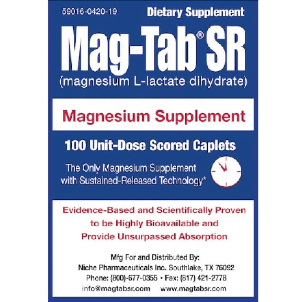 MAG-TAB SR TB 84MG 100 CPLT