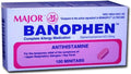 BANOPHEN TB 25MG 100 CPLT