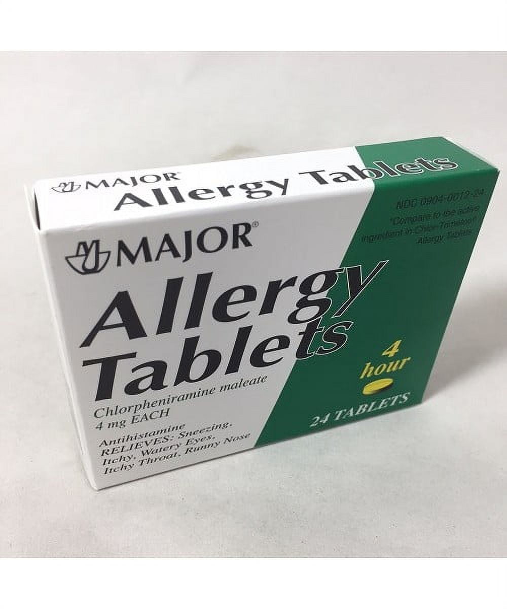 CHLORPHENIRAMINE MAL TB 4MG 100