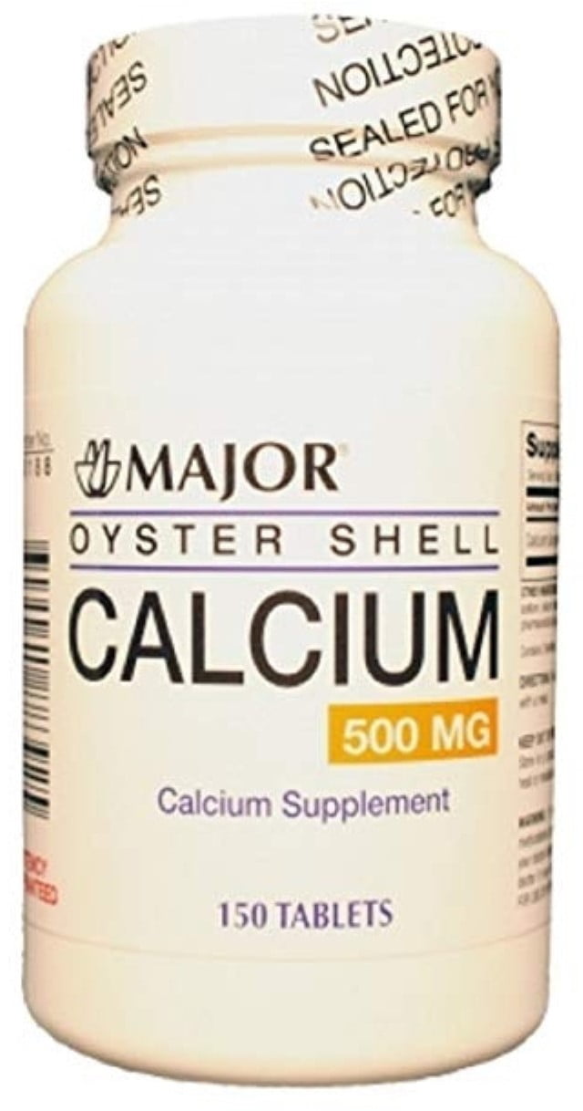 OYSTER SHELL CALCIUM 500 MG TAB 150
