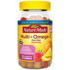 MULTI +OMEGA 3 GUMMIES 80CT NAT MADE