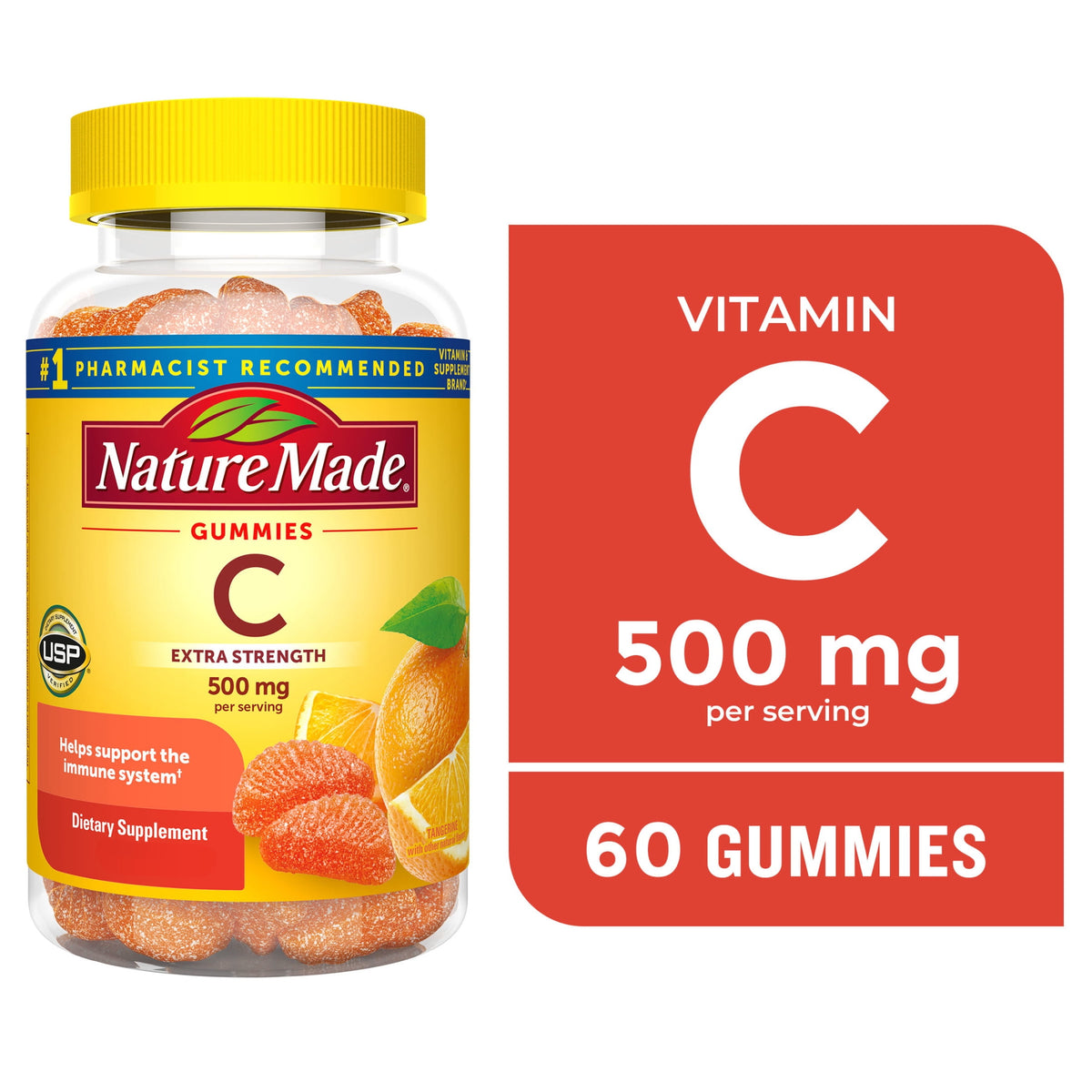 NM VITAMIN C CW 500MG 60