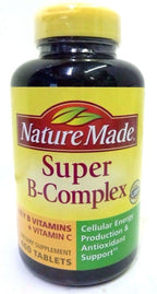 SUPER B COMPLEX TABLET 140CT NAT MADE