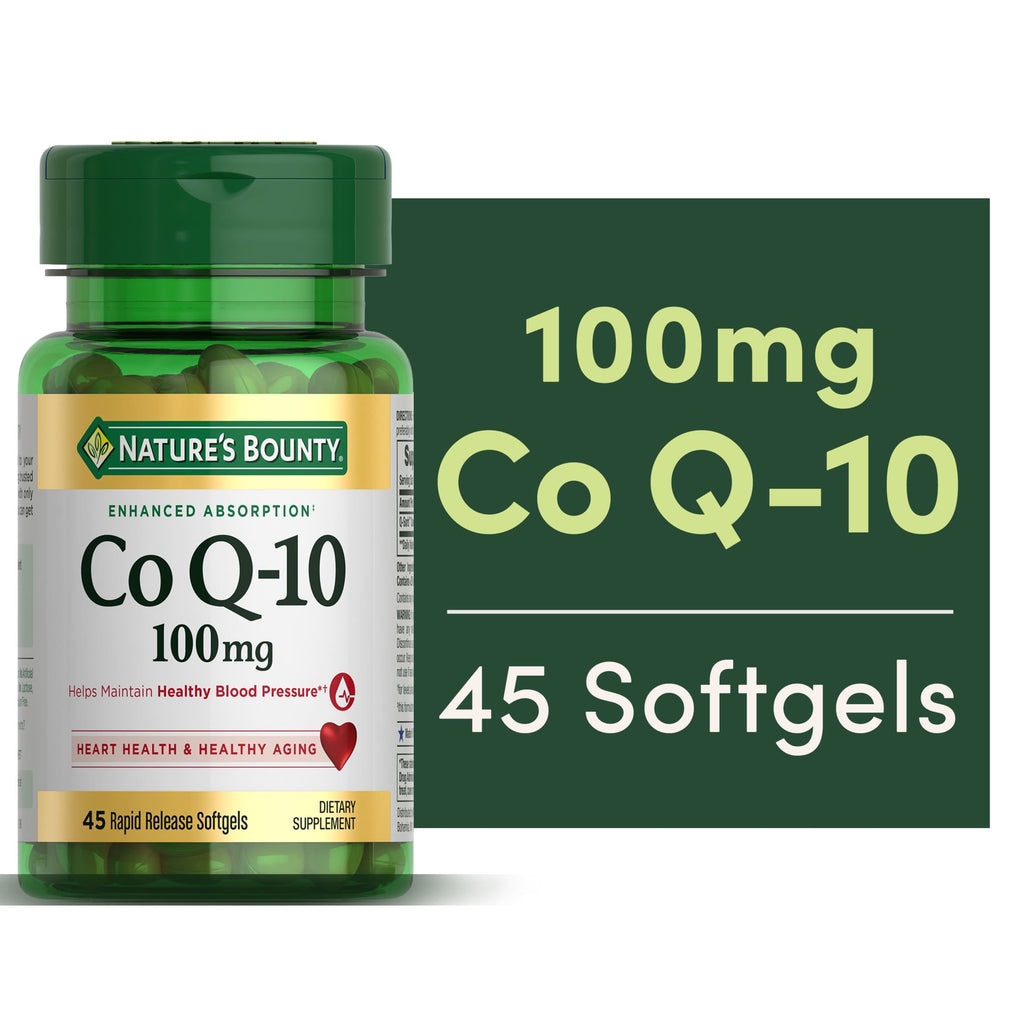 COQ-10 QSORB 100MG SGC 75CT NAT BOUNTY
