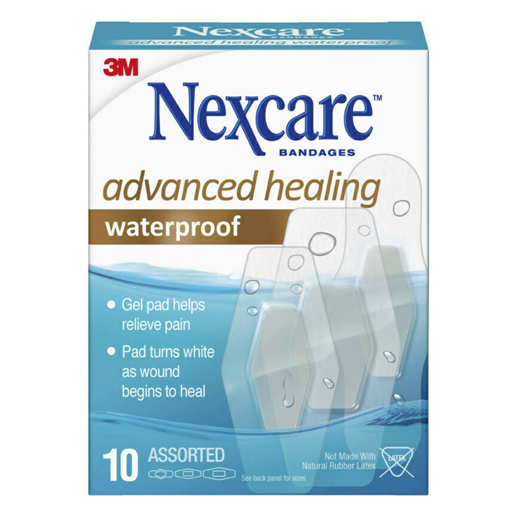 NEXCARE ADVANCED AP 10 WP CLR ASSORTED