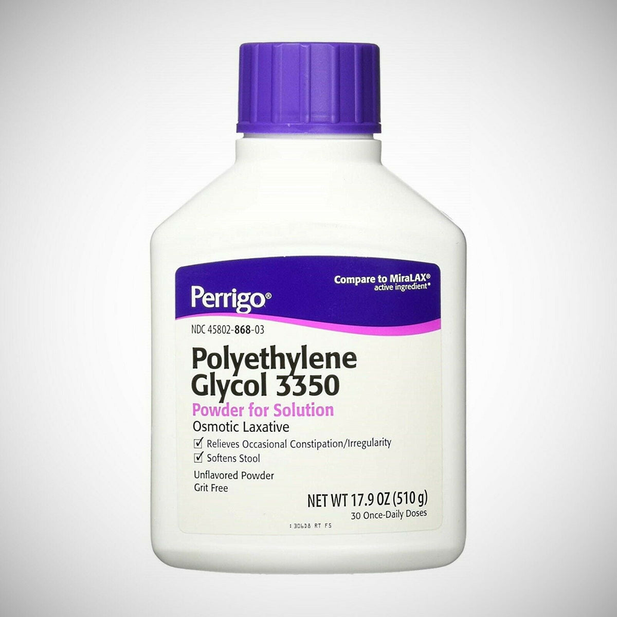 POLYETHYLENE GLYCOL 3350 PWD 238 GM