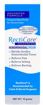 RECTICARE CR 5% 30GM W/10FCT