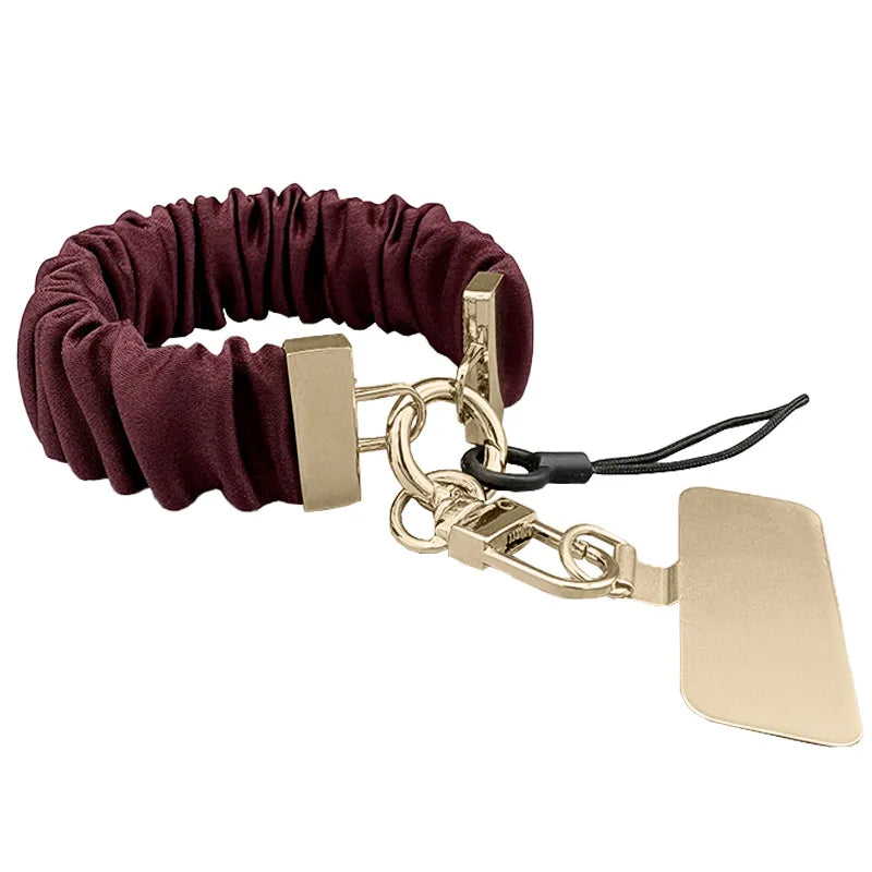 Fashion Women Phone Lanyard High‑Texture Decor Phone Chain Portable Anti‑Lost Mobile Strap for iPhone Smartphone