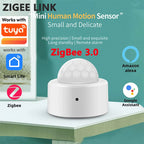 Zigbee 3.0 PIR Motion Sensor Mini Infrared Human Body Detector Security Alarm Tuya Smart Life Alexa Google Home Gateway Required