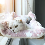 Hanging Cat Bed Aerial Cat Hammock Window Sunny Seat Kitten Climbing Frame Pet House Nest Accessories
