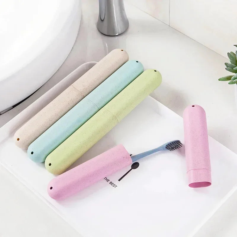 Bathroom Accessories Travel Storage Dust-proof Case Portable Bathroom for Camping Toothbrush Storage Toothbrush Box Holder Cover