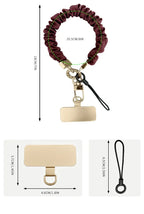 Fashion Women Phone Lanyard High‑Texture Decor Phone Chain Portable Anti‑Lost Mobile Strap for iPhone Smartphone