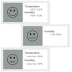 LCD Digital Thermometer Hygrometer Indoor Room Electronic Temperature Humidity Meter Sensor Gauge Weather Station For Home ﻿