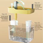 USB Cat Water Fountain with Auto Filter Transparent Anti-Dry Burning Recirculating Dispenser Includes Pump for Cats